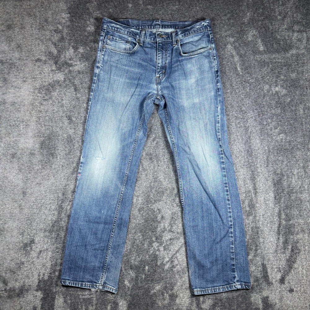 Levis 559 Relaxed Straight Jeans Mens 34x32 Blue Medium Wash Denim 34 x 32